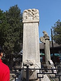 神兽驮碑 石刻上的龙纹书法与永恒印记